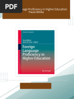 Full download Foreign Language Proficiency in Higher Education Paula Winke pdf docx