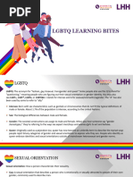 LGBTQ LEARNING BITES PART 1 - TERMINOLOGY updated