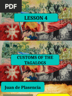 Lesson-4-Customs-of-Tagalog