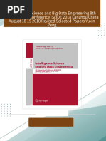 Get Intelligence Science and Big Data Engineering 8th International Conference IScIDE 2018 Lanzhou China August 18 19 2018 Revised Selected Papers Yuxin Peng free all chapters