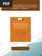 Incorporating The Digital Commons Corporate Involvement In Free And Open Source Software Benjamin J. Birkinbine all chapter instant download