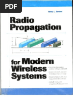 Radio Propagation For Modern Wireless Systems 0130263737