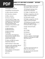 Biotechnology Worksheet June 4th