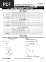 Minor 3 answer sheet