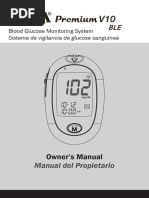 FORA Premium V10 BLE 4124B Meter Manual en ES 311 4124200 003 Outline