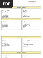 MENU TIỆC GALA - CORP 2023