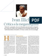 IVAN ILLICH, Crítica A La Megamáquina - Revista Integral - Por Octavi Piulats