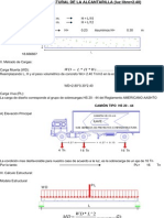 Cálculo Estructural de Alcantarilla