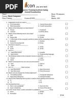 Basic Comput 1 Exam