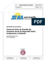 Programa Anual de Seguridad Constructor A San Martin