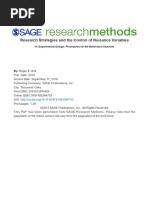 (Psychometrics) Roger E. Kirk - Experimental Design-Procedures for the Behavioral Sciences-Sage Publication, Inc. (2012)