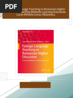 [FREE PDF sample] Foreign Language Teaching in Romanian Higher Education Teaching Methods Learning Outcomes Lucia-Mihaela Grosu-Rădulescu ebooks