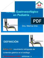 Reflujo Gastroesofágico en Pediatría 2011