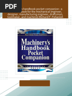 Full download Machinery's handbook pocket companion : a reference book for the mechanical engineer, designer, manufacturing engineer, draftsman, toolmaker, and machinist Richard P. Pohanish pdf docx