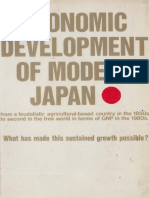 Economic Development of Modern Japan