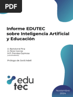 Inteligencia Artificial y Educacion EDUTEC 2024 Ccesa007