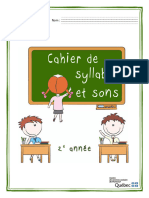 Cahier Syllabes Et Sons 2e Année (2)