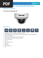 UNV 【Datasheet】IPC3514LE-ADF28(40)K-WP 4MP ColorHunter with Wise-ISP Fixed Dome Network Camera datasheet V1.1-EN (1)