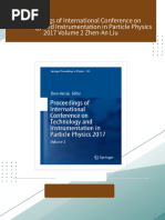 Immediate download Proceedings of International Conference on Technology and Instrumentation in Particle Physics 2017 Volume 2 Zhen-An Liu ebooks 2024