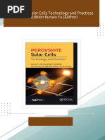 [Ebooks PDF] download Perovskite Solar Cells Technology and Practices 1st Edition Kunwu Fu (Author) full chapters