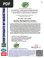 ISO 9001 bci