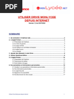 Utiliser Drive Monlycee Depuis Internet