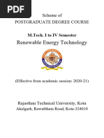 Renewable Energy Technology