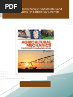 Agricultural mechanics : fundamentals and applications 7th Edition Ray V. Herren all chapter instant download