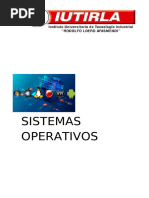 Sistemas Operativo Informatica II Iutirla