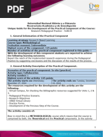 Guide for the Development of the Practical Component - Step 5 - Practical Component - Educational and Pedagogical Practice (2)