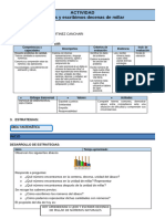 ACTIVIDAD Matemática 21 de marzo