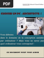 Guide choix de PC -architecte