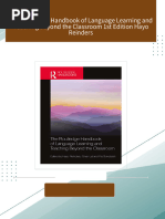 Instant ebooks textbook The Routledge Handbook of Language Learning and Teaching Beyond the Classroom 1st Edition Hayo Reinders download all chapters