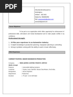 saravanan resume