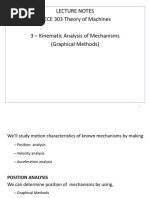 MECE_303_Lecture3_Kinematic Analysis of Mechanisms (Graphical Method)