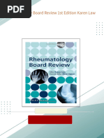 Immediate download Rheumatology Board Review 1st Edition Karen Law ebooks 2024