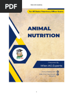 Animal Nutrition