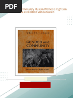 [Ebooks PDF] download Gender and Community Muslim Women s Rights in India 1st Edition Vrinda Narain full chapters