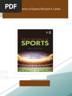 Get The Economics of Sports Michael A. Leeds PDF ebook with Full Chapters Now