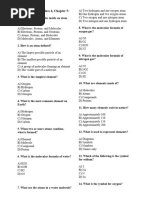 Sindh Text Book Board Science Class 6 Chapter 5 Test