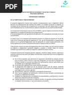 5. REGLAMENTO INTERNO DE SEGURIDAD Y SALUD EN EL TRABAJO- RISST