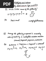 Aldehyde, Ketone Amd Carboxylic Acid 2924-25 Imp Ques