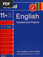 Bond English Assessment Papers 11+-12+ Years Book 1 -- J. M. Bond; Sarah Lindsay -- 2014 -- Oxford University Press, Incorporated -- 9781408516300 -- 80ea01ed0e5051f664cce6675dd245fd -- Anna’s Archive