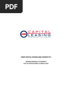 AMW CAPITAL LEASING AND FINANCE PLC