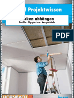 Rigips Knauf Decke Abhaengen