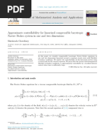 Approximate controllability for linearized compressible barotropic Navier–Stokes system in one and two dimensions