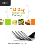 The 21 Day Fertility Diet