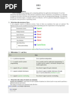 Notes Java