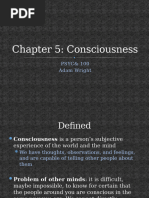 Chapter 5 - Consciousness