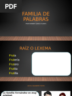 Familia de palabras 2